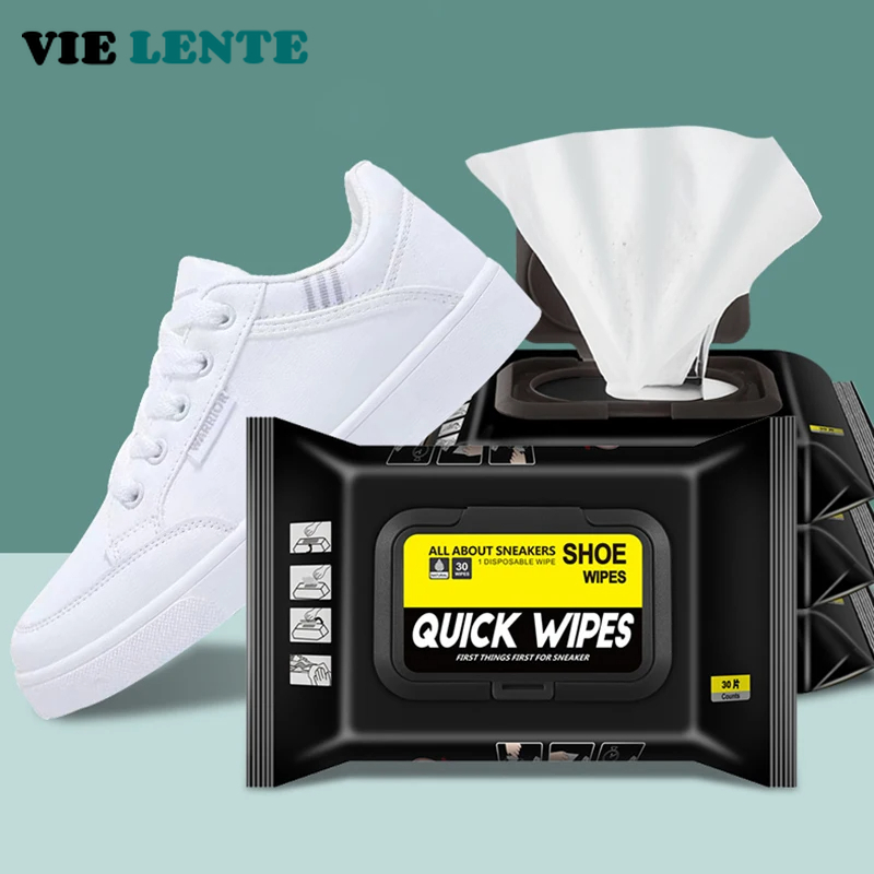 Sneaker Care Wipes - 12 шт./30 шт. одноразовые салфетки для