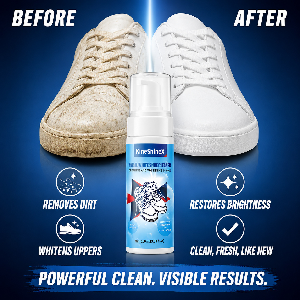 Sneaker Care - Набор для чистки обуви Gihen: безводное