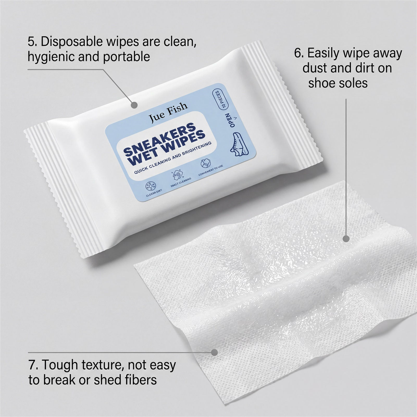 Портативные салфетки для чистк – обзор и цена Sneaker Care Wipes