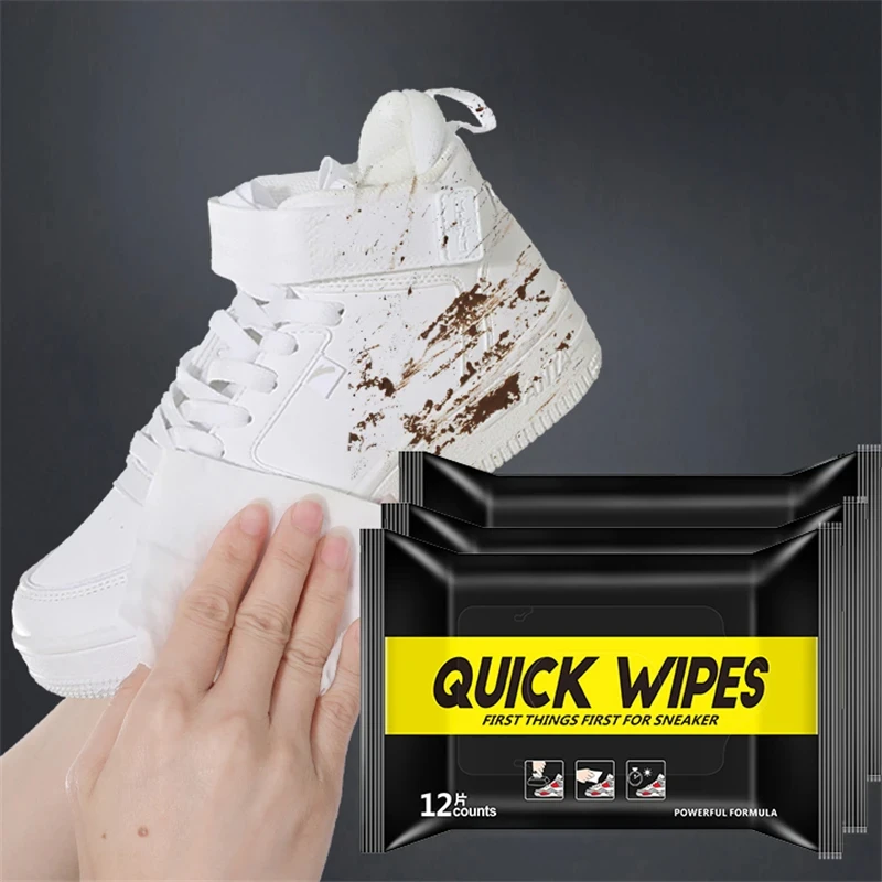 12 шт./30 шт. одноразовые салф – обзор и цена Sneaker Care Wipes