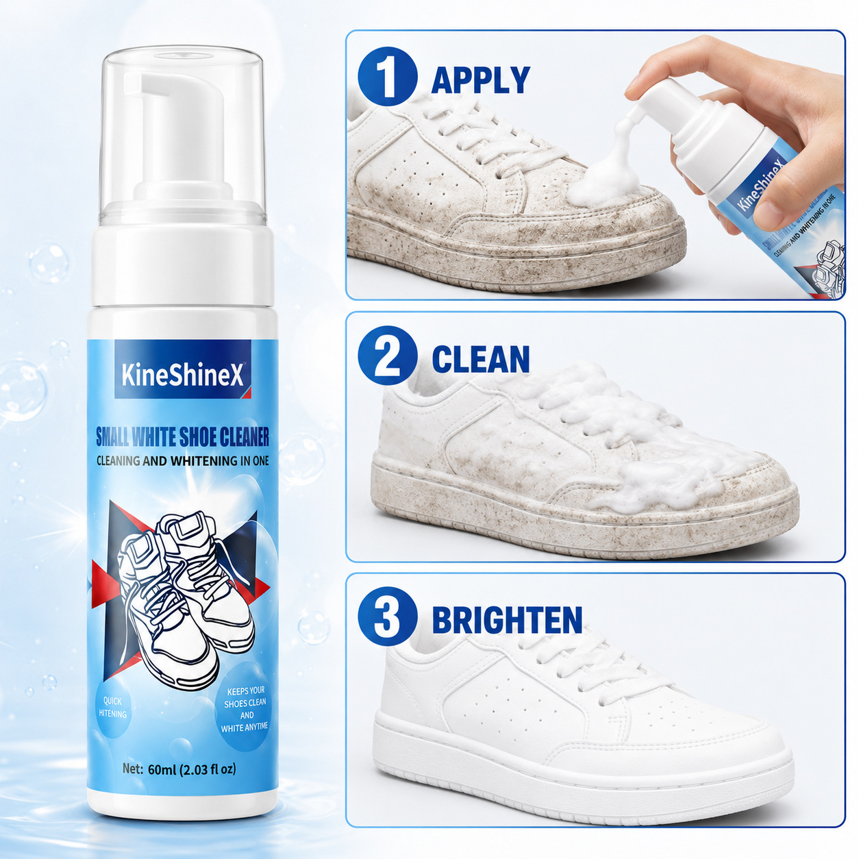 Набор для чистки обуви Gihen:  – обзор и цена Sneaker Care