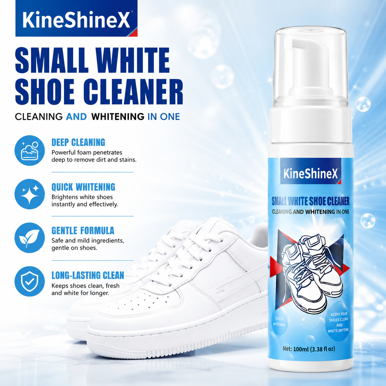 Набор для чистки обуви Gihen:  – обзор и цена Sneaker Care
